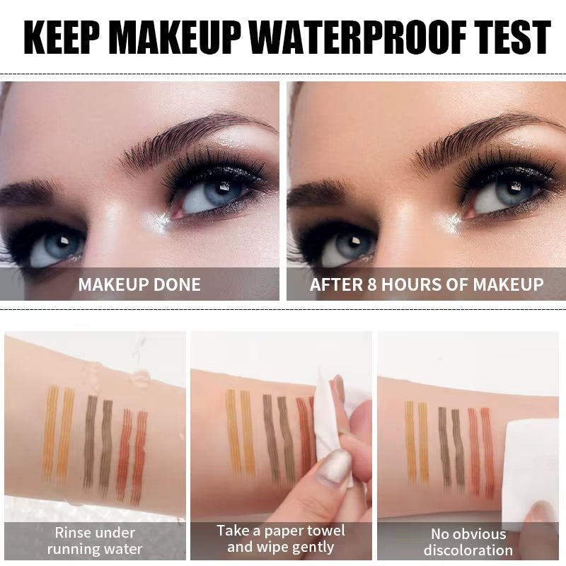 BrowSculpt 4D Microblading Eyebrow Pen – Waterproof, Long-Lasting Four-Claw Pencil for Natural, Hair-Like Strokes